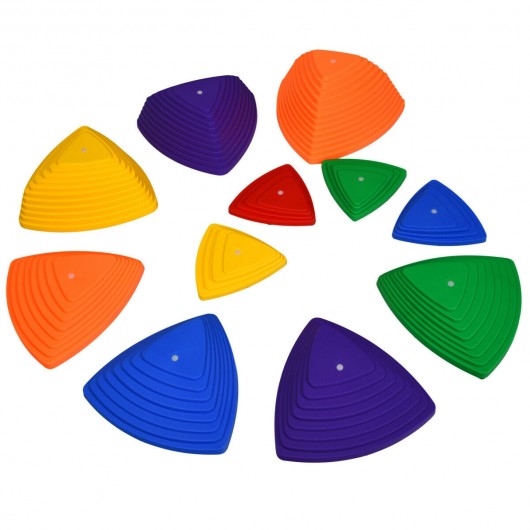 11 Pcs Non-Slip Bottom Kids Balance Stepping Stones