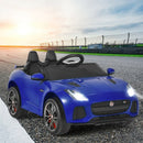 12V Jaguar F-Type SVR Licensed Kids Ride On Car-Navy