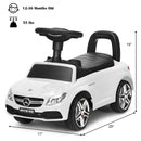 Mercedes Benz Licensed Kids Ride On Push Car-White