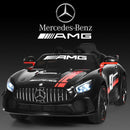 12V Mercedes Benz AMG Licensed Kids Ride On Car with 2.4G Remote Control and Swing Function-Black