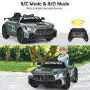 12V Mercedes Benz AMG Licensed Kids Ride On Car with 2.4G Remote Control and Swing Function-Light Gray