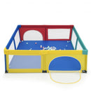 Large Infant Baby Playpen Safety Play Center Yard with 50 Ocean Balls-Color