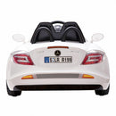 Mercedes-Benz R199 Lisenced 12V Electric Kids Ride On Car RC Remote Control MP3-White