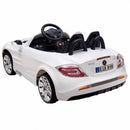 Mercedes-Benz R199 Lisenced 12V Electric Kids Ride On Car RC Remote Control MP3-White