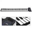 Rechargeable 88 Keys Electronic Roll up Piano with Pedal