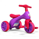 2 in 1 Toddler Tricycle Balance Bike Scooter Kids Riding Toys w- Sound & Storage-Pink