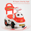 3-in-1 Baby Walker Sliding Pushing Car w- Sound-Orange