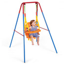 Toddler Swing Set High Back Seat with Swing Set