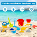 Kids Sand and Water Table  for Toddlers with Umbrella & 18 Pcs Accessory Set